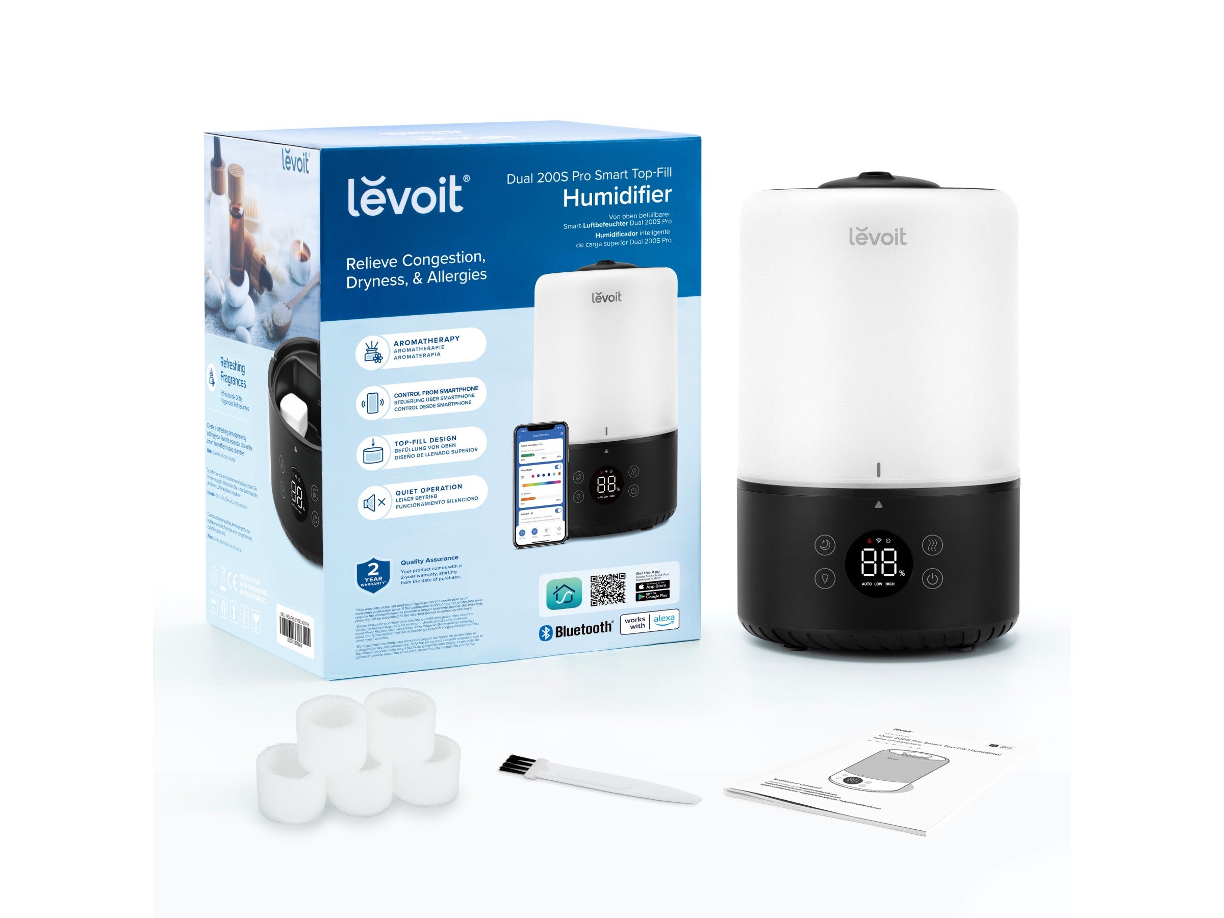 Levoit Dual 200S Pro Smart Ilmankostutin